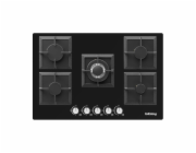 IsEasy MGBG-775S2 Pětizónový (čtvercový) skleněný plynový sporák