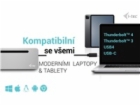 i-tec USB-C Metal Ergonomic 4K 3x Display Docking Station...