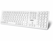 Klávesnice Niceboy Office K30 White