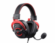 Havit H2002E Pro Sluchátka s mikrofonem Kabel Přes hlavu Hraní Černá Červená