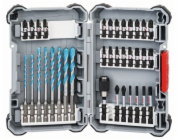 Bosch Sada 35 kusů Pick and Click spirálových vrtáků MultiConstruction a šroubovacích nástavců Impact Control (2.607.017.570)