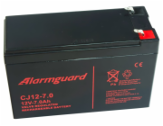 ALARMGUARD CJ12-7 Bezúdržbový olověný akumulátor 12V, kapacita 7Ah, životnost 5 let