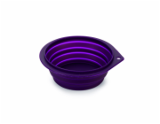 Karlie Cestovní miska silikonová fialová 500ml