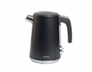 ORAVA Delux-1 rychlovarná konvice, 2200 W, 1.7 l, regulace teploty, automatické vypnutí, nerez černá