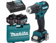 Makita Vrtací šroubovák 10,8 V 2 x 4 Ah baterie