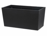 Plastový hrnec 4LIVING 276396, černý, 76×39×39 cm