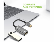 Techly USB adaptér Techly USB-C auf HDMI 2.1 Adaptér 0,15m