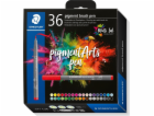 STAEDTLER MultiInk Pigment Arts štětcové pero 36er-Set so...