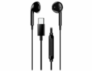 GENIUS sluchátka HS-M365 headset, mikrofon, USB-C, černá