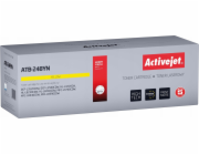 Activejet ATB-248YN Toner pro tiskárny Brother; náhradní Brother TN248Y; Supreme; 1000 stran; žlutý)