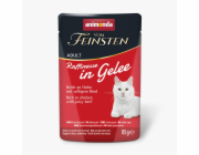 ANIMONDA Vom Feinsten Adult Raffinesse v želé bohaté na Kuře s Hovězím - mokré krmivo pro kočky - 85g