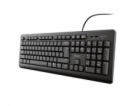 TRUST klávesnice PRIMO, membránová, USB, CZ/SK