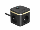 Viking síťový adaptér YC33, 3x 230 V, 1x USB-A, 2x USB-C,...