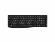 EVOLVEO Set klávesnice a myši K1050, Bezhrátové 2.4GHz, CZ+SK, černá