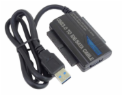 PREMIUMCORD USB 3.0 - SATA + IDE adaptér s kabelem