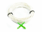 SC/APC - SC/APC simplex 9/125 SM 20m arm.bílý 3mm B3 LSZH