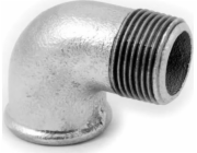 AGAflex 90° šroubovací koleno 3 POZINK