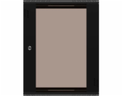 ExtraLink skříň EXTRALINK PREMIUM 15U 600X600 NÁSTĚNNÁ SKŘÍŇKA NÁSTĚNNÁ ČERNÁ