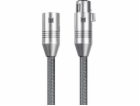 Monoprice MONOPRICE XLR symetrický audio kabel - 1m