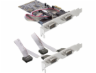 DeLOCK PCI Express karta > 4x sériová, karta rozhraní