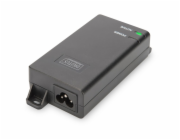 DIGITUS Gigabit Ethernet PoE + Injector, 802.3at Power Pins: 4/5 (+), 7/8 (-), 30W