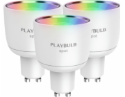 MiPow MiPow Playbulb Spot – Bluetooth chytré bodové světlo LED, GU10, 3 kusy