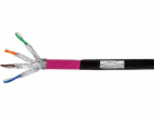 LogiLink  Erdverlegekabel S/FTP Cat7 AWG23 1000MHz schw. ...