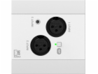 Audac  NWP320/W Síťový zvukový vstupní panel – 2 x XLR + ...