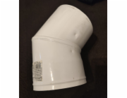 SpiroFlex 80/125 koleno dvoustěnné 45 bílé KOLENO DVOJstěnné BÍLÉ 45