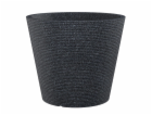 Hrnec Scheurich 242/40, plast, H 38,9 cm, černý