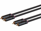 Monoprice MONOPRICE Kabel řady Onix - Samec RCA x2 - 0,9m
