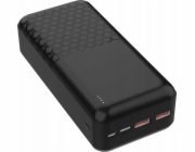 PLATINET POWER BANK 30000mAh  PD22,5W QC BLACK