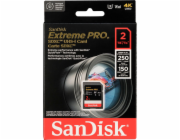 SanDisk Extreme Pro - Paměťová karta flash - 2 TB - Video Class V30 / UHS-I U3 / Class10 - SDXC UHS-I