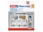 Háček na šaty Tesa Powerstrips, 3 ks, průhledný