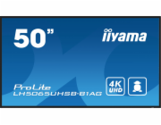 iiyama ProLite LH5065UHSB-B1AG - 50" Třída úhlopříčky (49.5" zobrazitelný) displej LCD s LED podsvícením - digital signage - Android - 4K UHD (2160p) 3840 x 2160 - černá