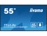 iiyama ProLite LH5565UHSB-B1 - 55" Třída úhlopříčky (54.6" zobrazitelný) displej LCD s LED podsvícením - digital signage - Android - 4K UHD (2160p) 3840 x 2160 - černá