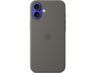 iPhone 16 Plus Silicone Case with MagSafe - Stone Gray