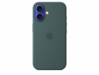 iPhone 16 Silicone Case with MagSafe - Lake Green