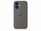 iPhone 16 Silicone Case with MagSafe - Stone Gray