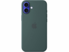 iPhone 16 Plus Silicone Case with MagSafe - Lake Green