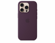 iPhone 16 Pro Silicone Case with MS - Plum