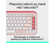 Logitech POP ICON KEYS, Rose, US INT L