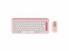 Logitech POP Icon Combo - Klávesnice a sada myši - bezdrá...