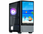 Zalman Z10 DS ATX Mid Tower PS Case Black, 120 mm  ARGB Fan x1