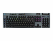 Logitech G915 X LIGHTSPEED Low-Profile Wireless Gaming Keyboard - LINEAR - BLACK - US - 2.4GHZ/BT - USB-C - EMEA