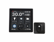 Shelly Wall Display WiFi/BLU (Black) + BLU H&T (Black) Set
