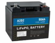 A2D2 baterie LiFePO4 12,8V 50Ah M6