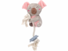 Flamingo Didi Hračka pro štěňata Koala s lanem 23cm