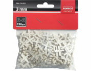 DISTANČNÍ PODLOŽKY PRO dlaždice 3,0 MM 150 KS CLIP-PRUH [EXPERT] - 1 bal.