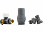Schlosser STANDARD TERMOSTATICKÝ SET 1/2GZ x 1/2GW AXIAL LEVÝ - GRAFIT